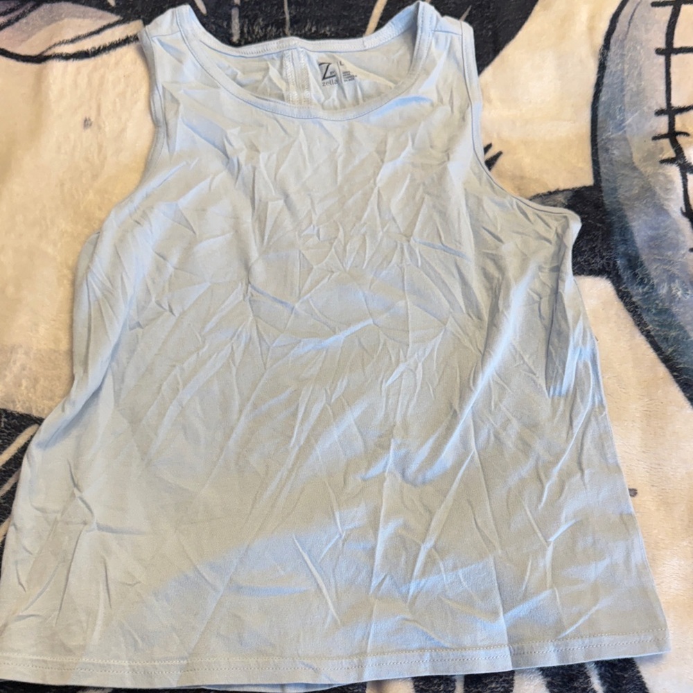 Zara Sky Blue Tank Top